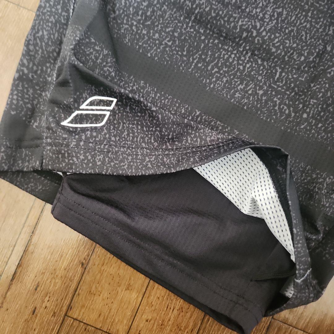 BABOLATスパッツ付きゲームパンツ