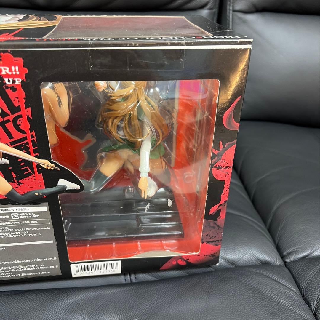 開封品　ハイスクールオブザデッド 宮本麗 1/8 完成品フィギュア