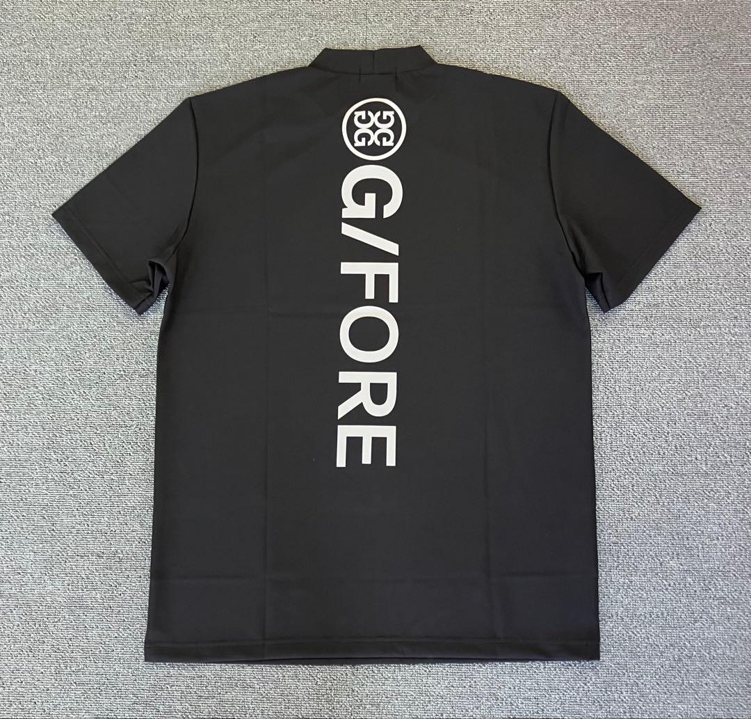G/FORE ジーフォア XXLサイズ モックネックT-シャツ ブラック