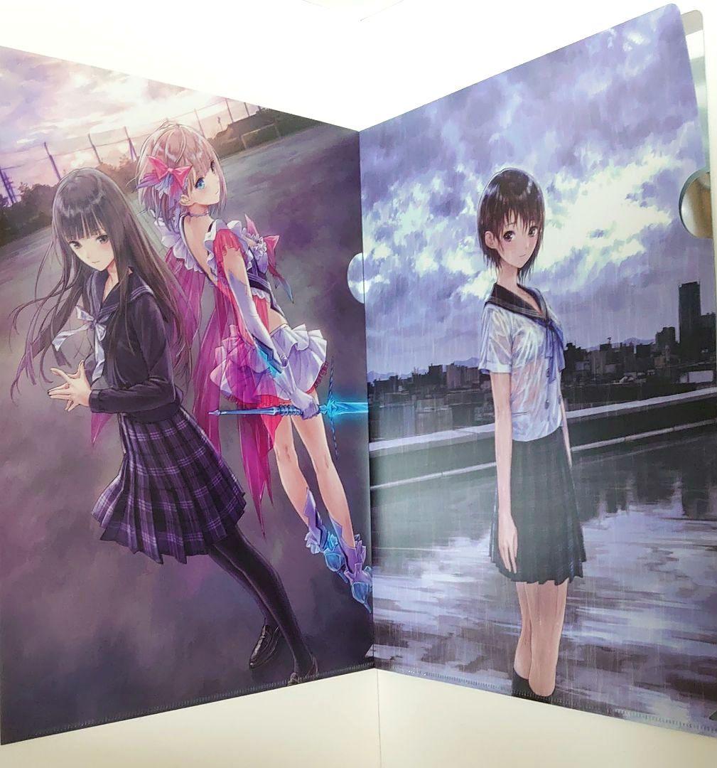 チ*ピ様 BLUE REFLECTION 幻に舞う少女の剣 メタルクリアファイル