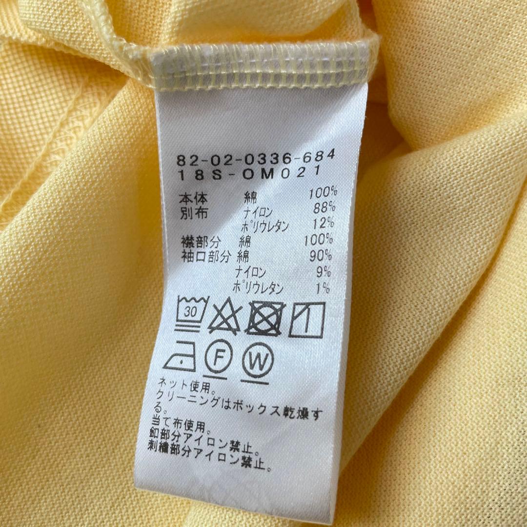 BEAMS GOLF ビームスゴルフ　刺繍ロゴ　ポロシャツ　ヘンリーネック