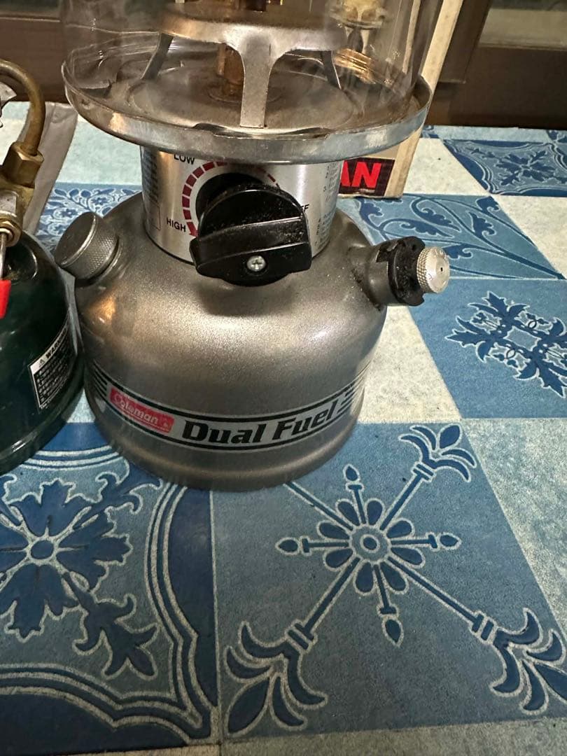 Coleman Dual Fuel ランタンと508Aストーブセット