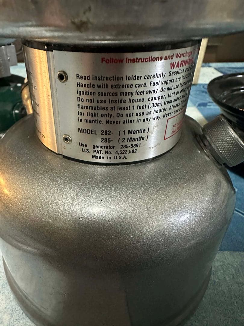 Coleman Dual Fuel ランタンと508Aストーブセット