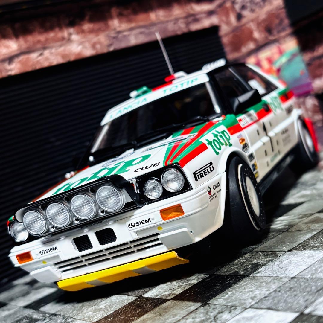 1/18 京商 ランチア デルタ HF 4WD Team totip 1987
