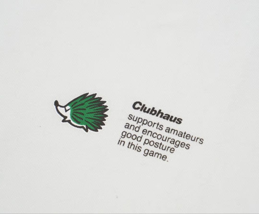 【新品未使用】Clubhaus×Callaway ポロシャツ ホワイト　Mサイズ