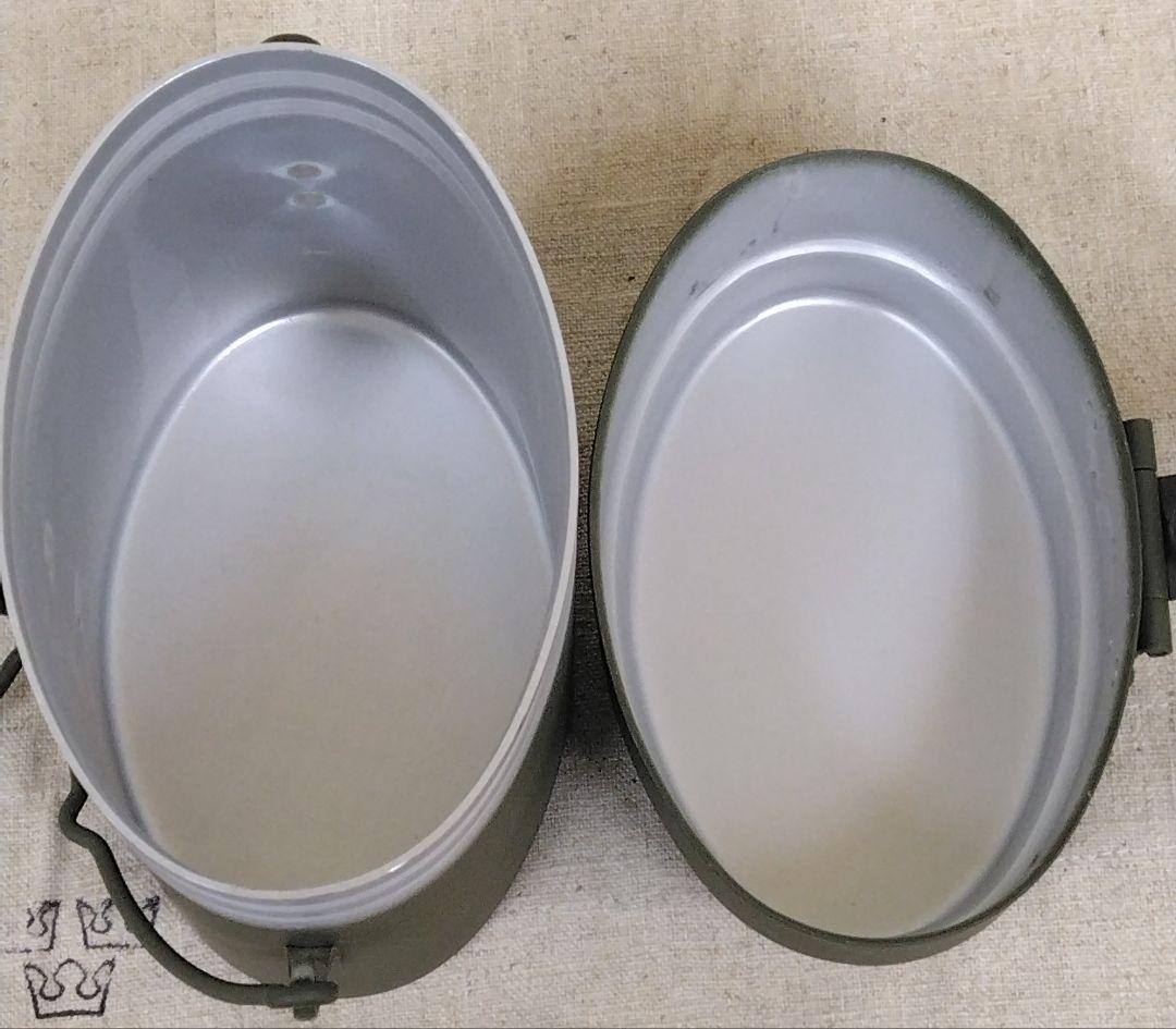 USED スウェーデン軍アルミ製飯盒 C