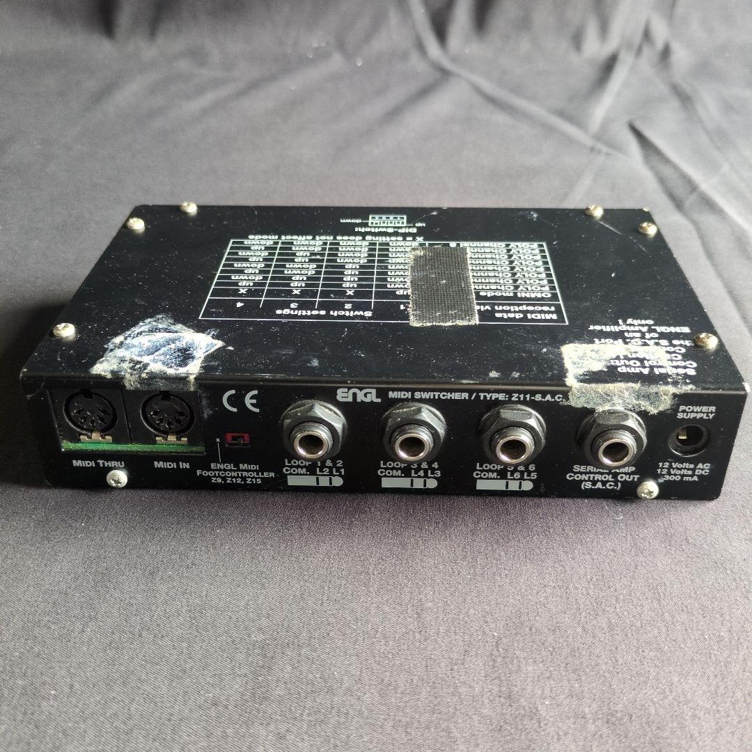 ENGL Z-11 MIDIスイッチャー ギターアンプ用 スイッチキャップ欠品
