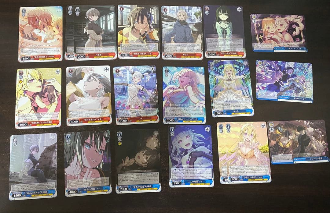 virtual girl まとめ売り　ヴァイスシュバルツ　WS 35枚