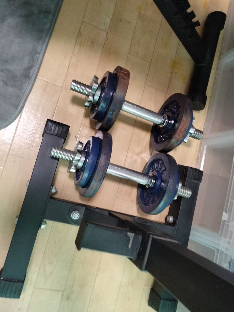 ベンチ台 プレート110kg 7月半ばまでの引き取り限定