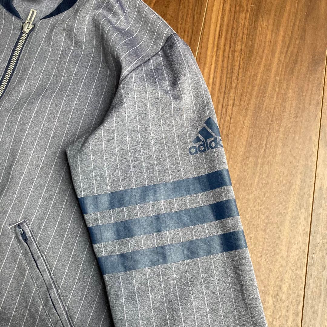 【美品】adidasアディダス UVカット速乾　ジャージ　セットアップ　S