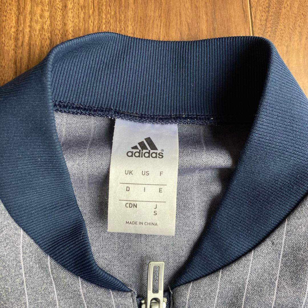 【美品】adidasアディダス UVカット速乾　ジャージ　セットアップ　S