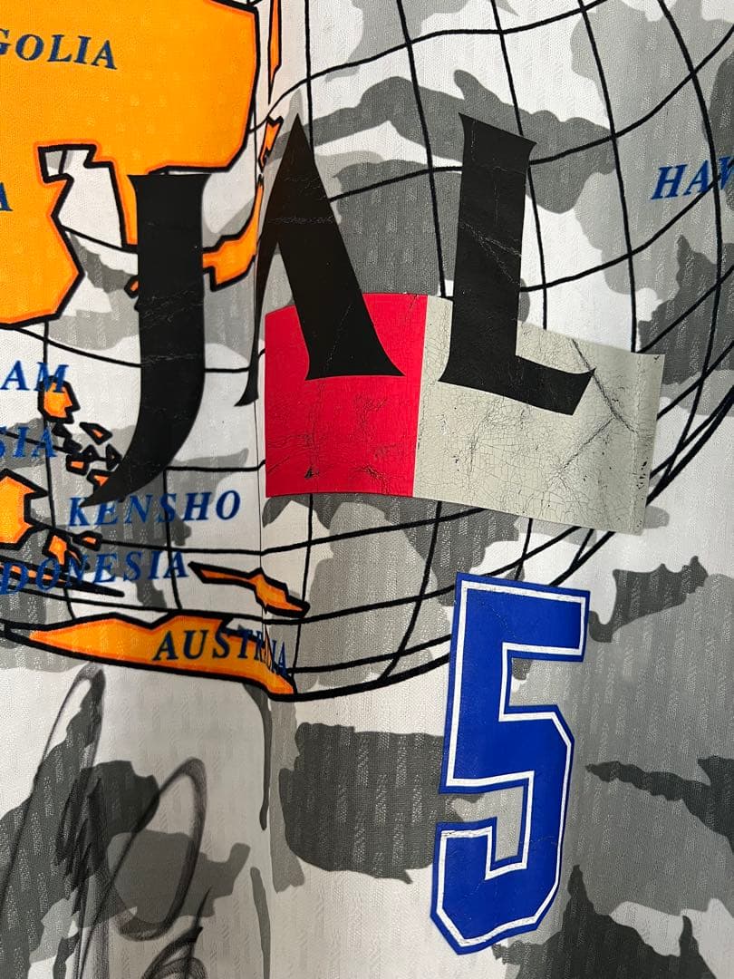 PUMA 迷彩柄 ユニフォーム 番号5 サイン付き