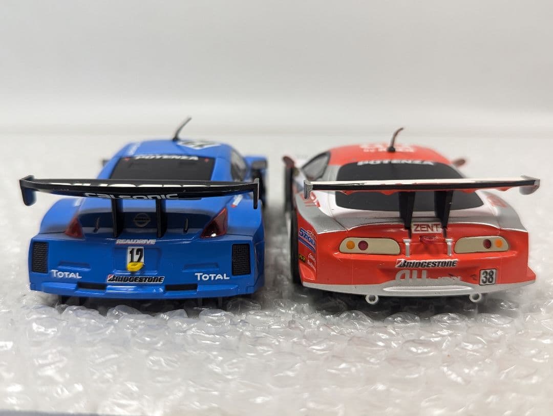 ■希少 2点 QuattroX 1/32 スロットカー スープラ フェアレディ
