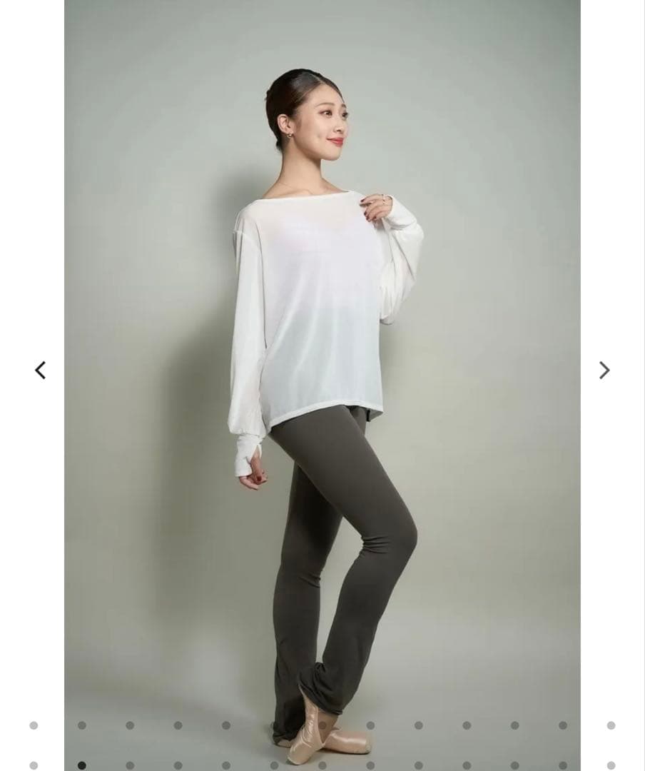 お得 新品 unoa ウノア Chill-Fit pants モスグレー M