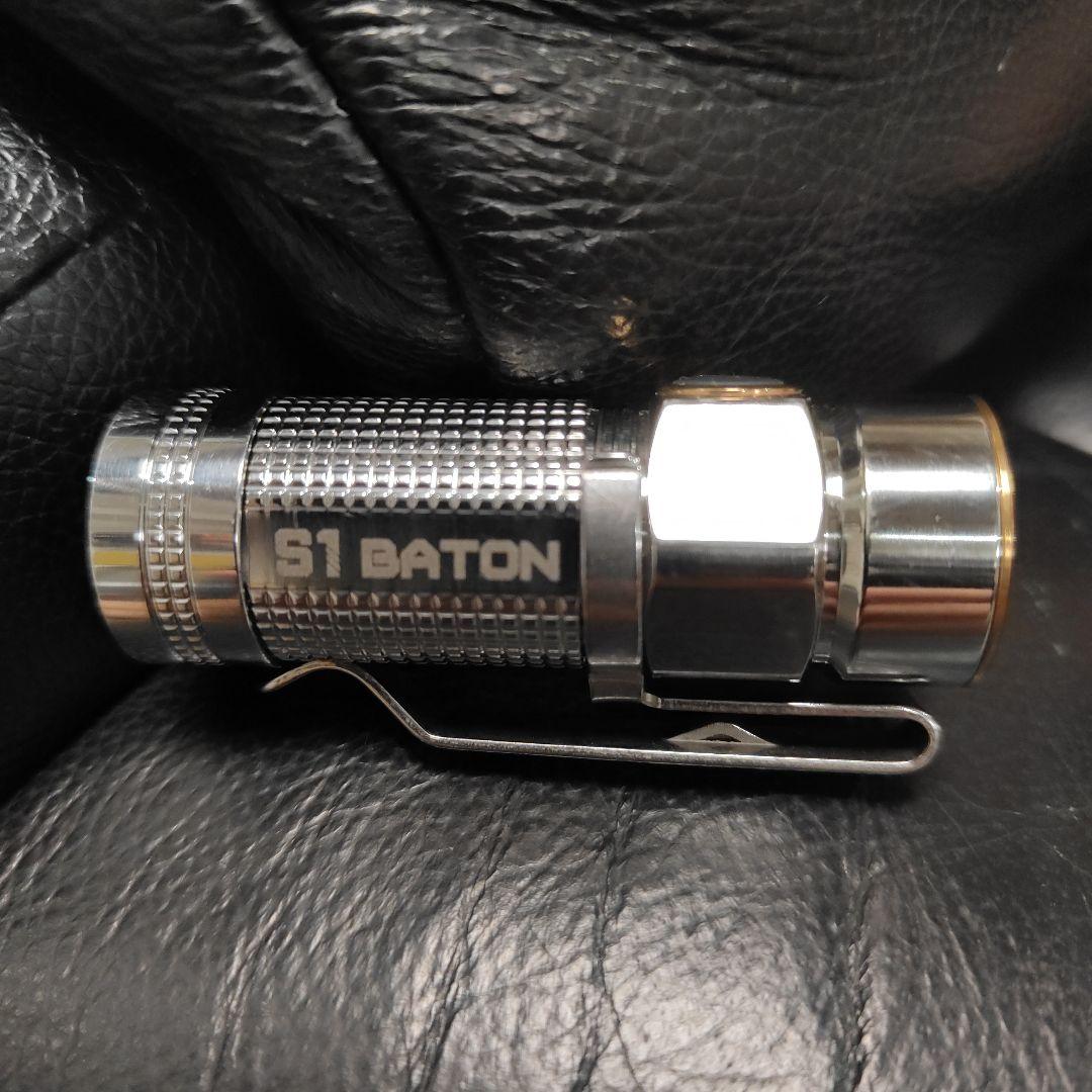 フ*ム様 Olight S1 Baton 懐中電灯 シルバー