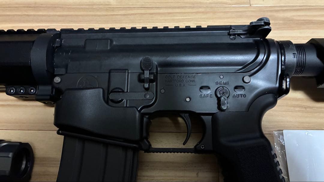 東京マルイ M4 MWS QDハンドガードカスタム　付属品・カスタムパーツ多数