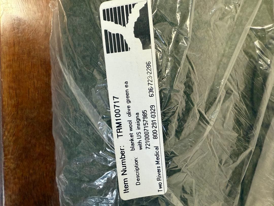 2 未使用品 ブランケット アメリカ海兵隊 160cm×200cm 米軍放出品