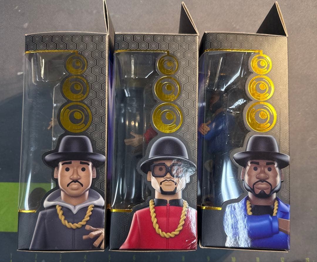 【正規品 未開封】RUN DMC ファンコ Gold Premium 3体セット