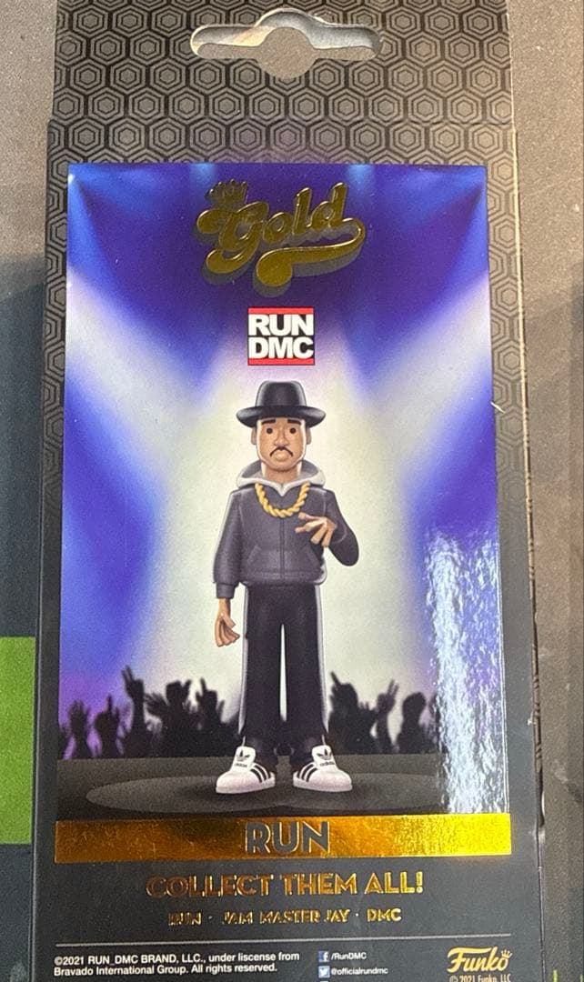 【正規品 未開封】RUN DMC ファンコ Gold Premium 3体セット