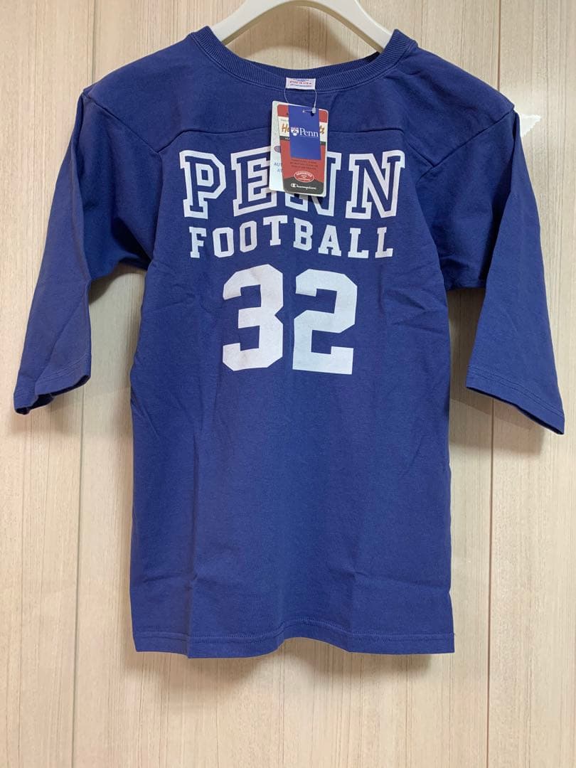Champion T1011 フットボール3/4 スリーブ T PENN 新品