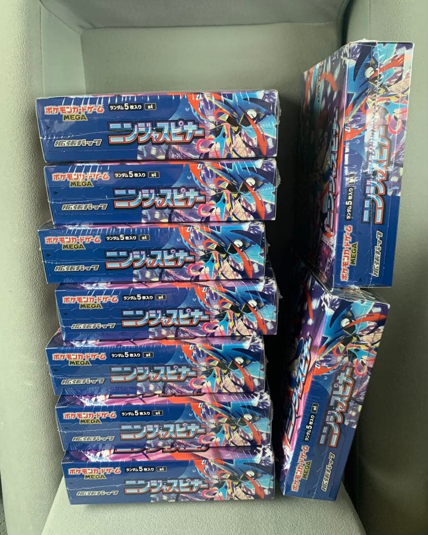 【シュリンク付き】ポケモンカード ニンジャスピナー 9BOX 新品未開封難あり‼️