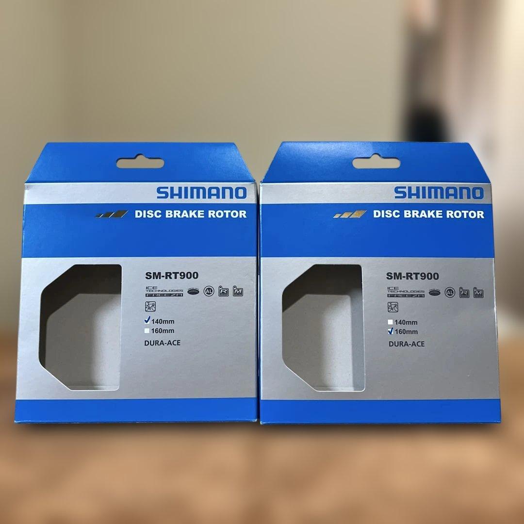 SHIMANO ディスクブレーキローター 140mm 160mm 2枚セット