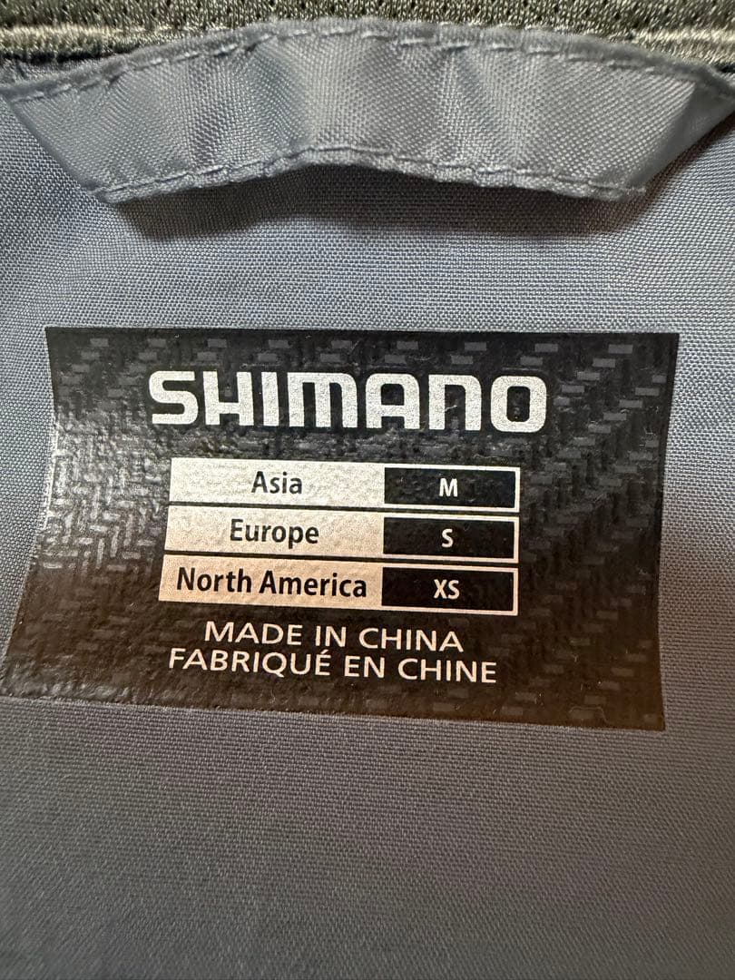 SHIMANO CRYSHIELD レインウェア 黒