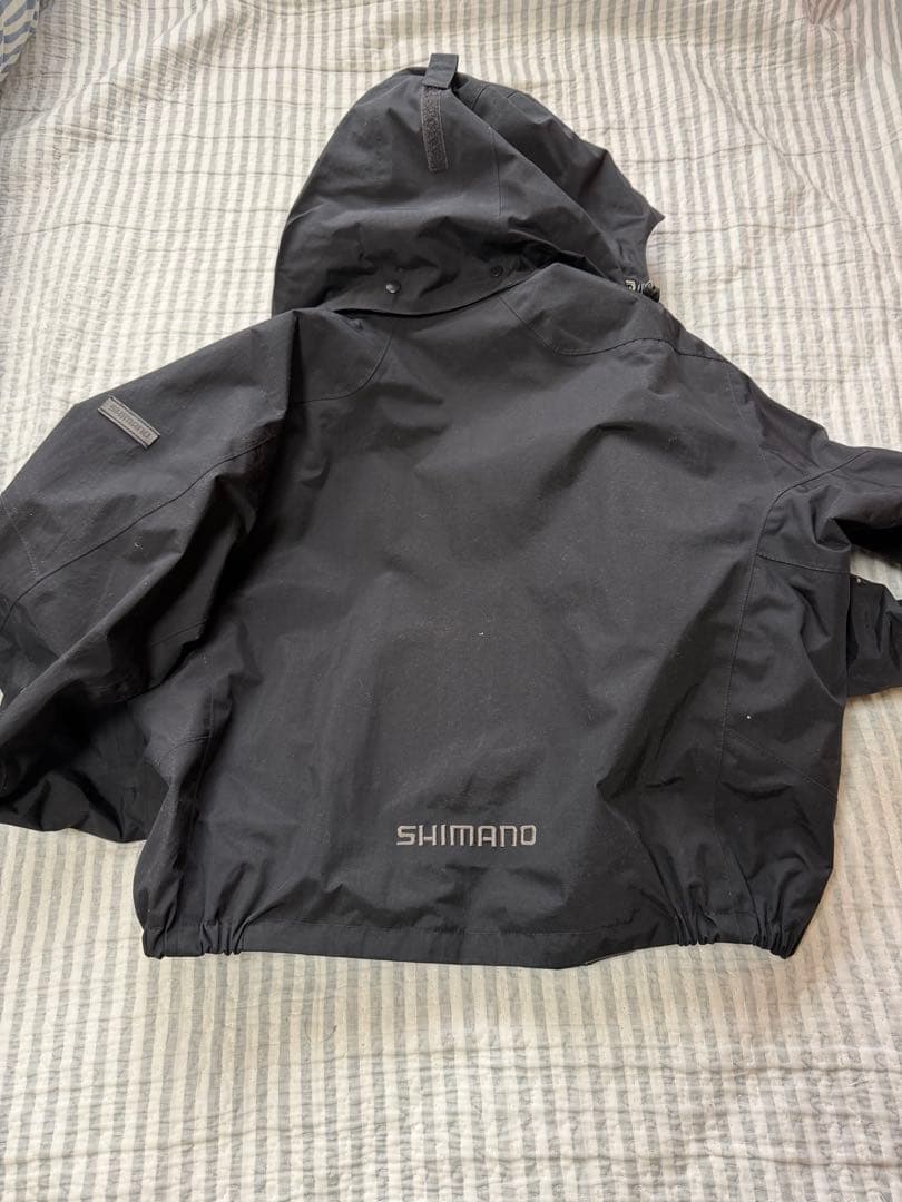 SHIMANO CRYSHIELD レインウェア 黒