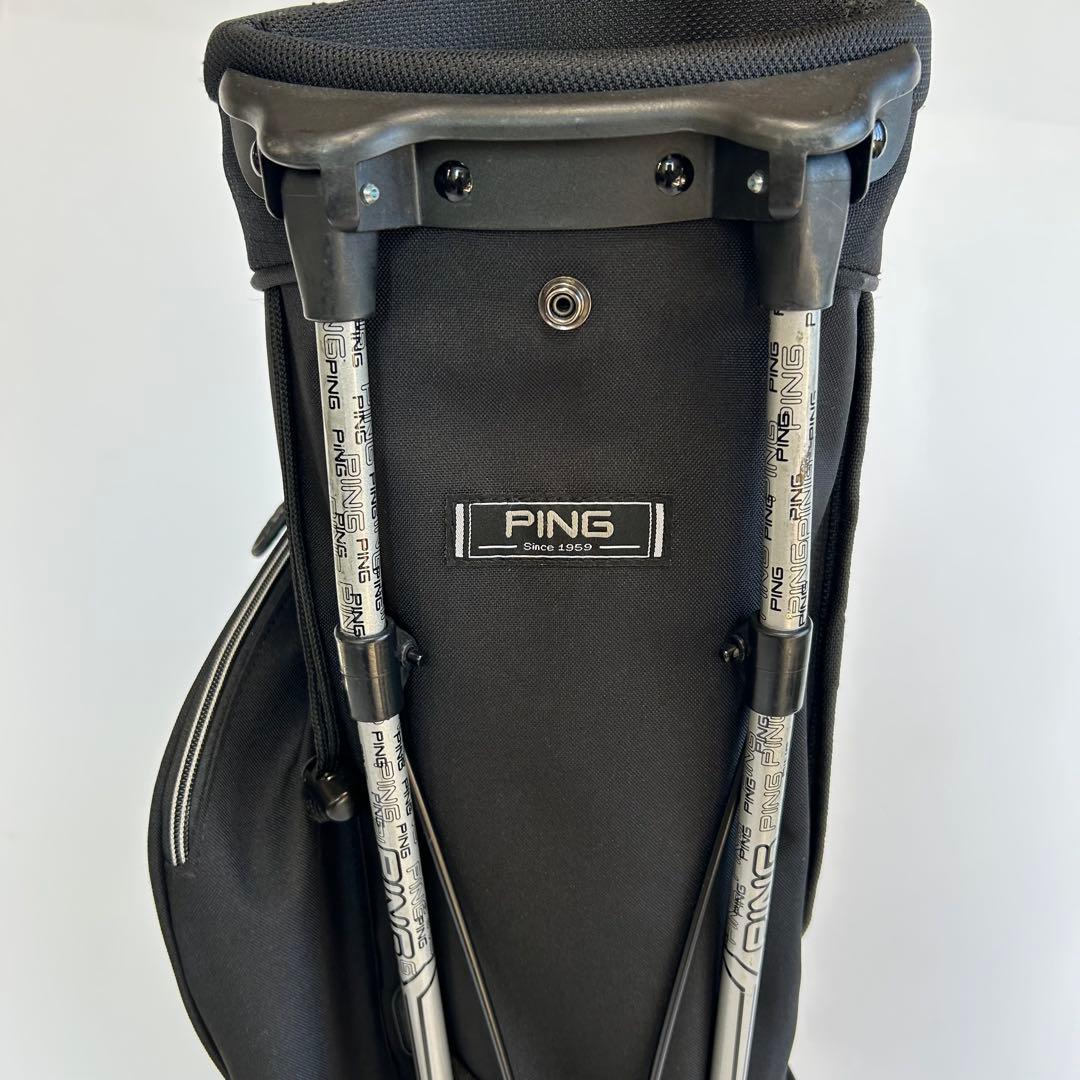 PING ピン E2 スタンド式キャディバッグ（フード付き）