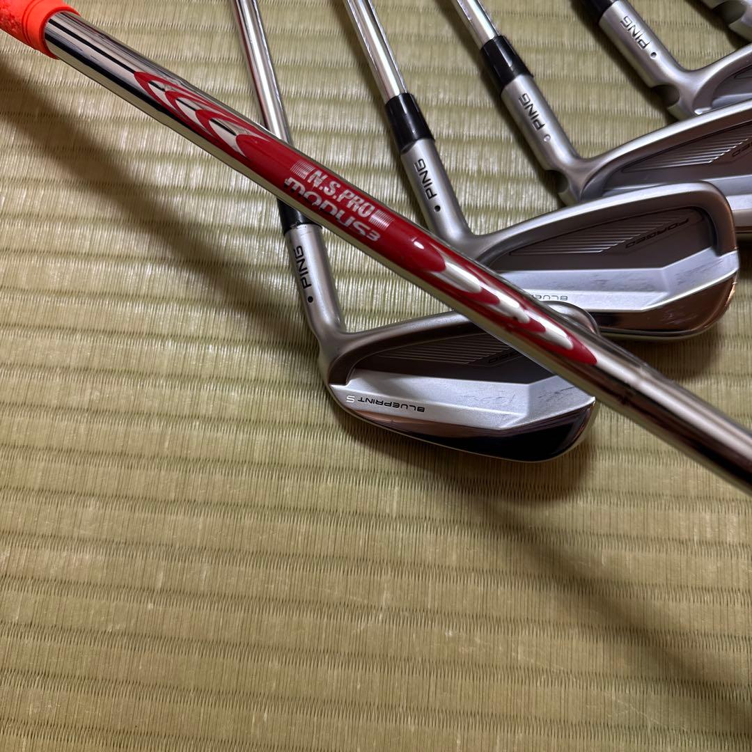 【おまけ有】PING ブループリントS 6本セット 5-P MODUS 105S