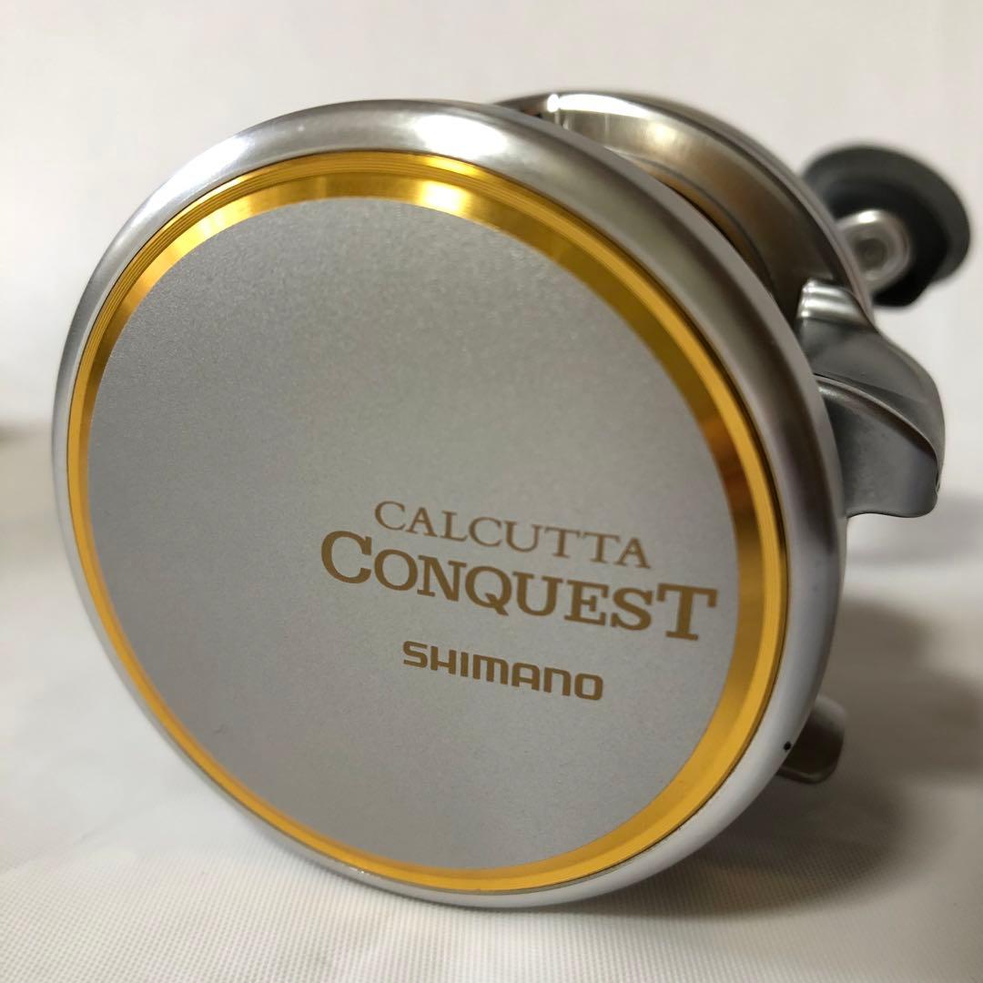 極美品　シマノ　10オシアカルカッタコンクエスト200 JHG リール　付属品付