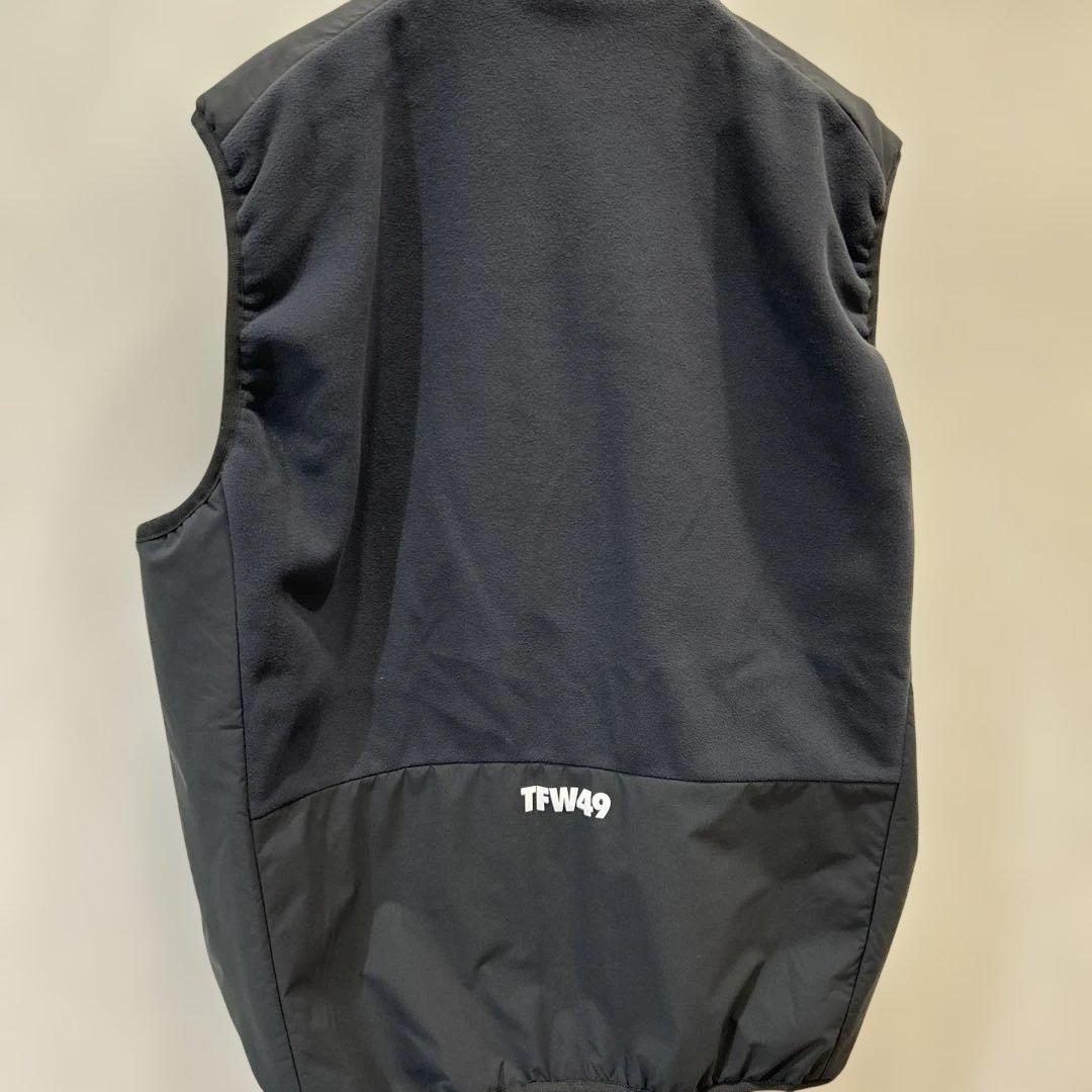 新品❤️TFW49ブラック フリースベスト
