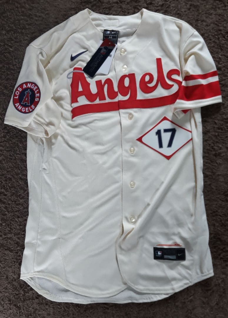 大谷選手着用モデル 　エンゼルス　シティー　コネクト　ジャージ