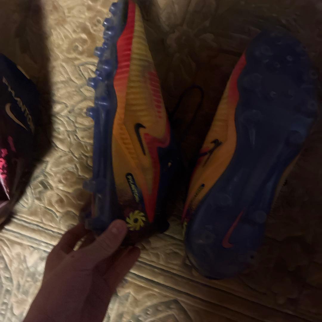 Nike サッカーシューズ AGオレンジ/イエロー