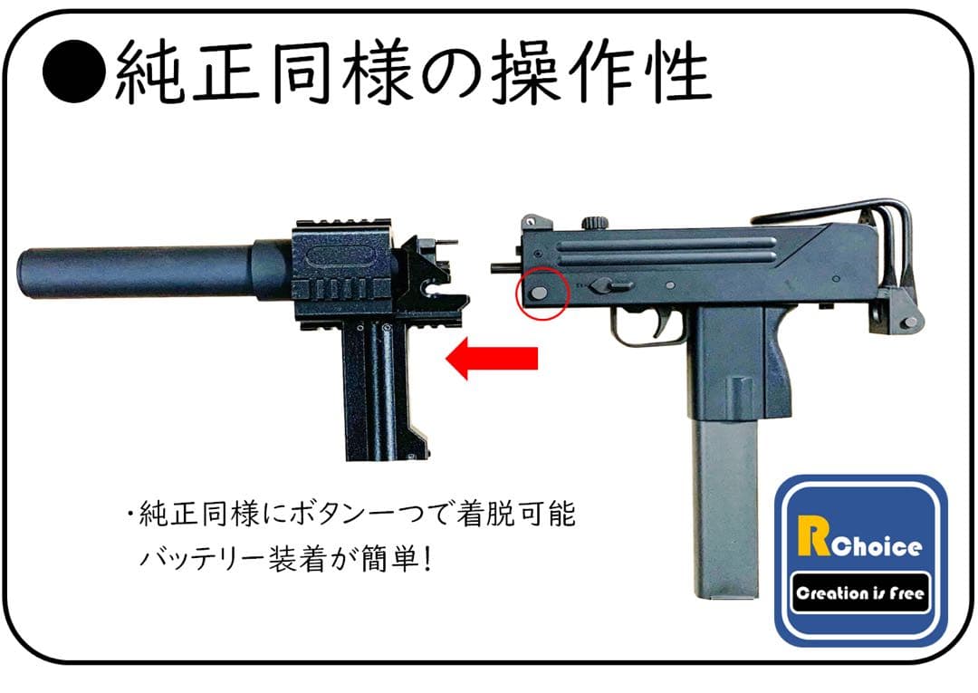 MAC10 近代化キット　MAC10レール
