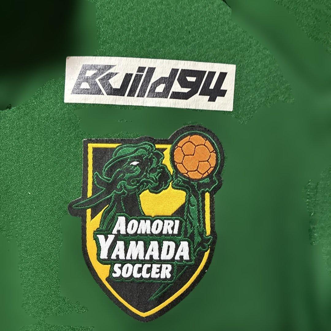 と*ん様 青森山田高校サッカー部トレーニングウェアハーフジップ長袖フルスポンサー