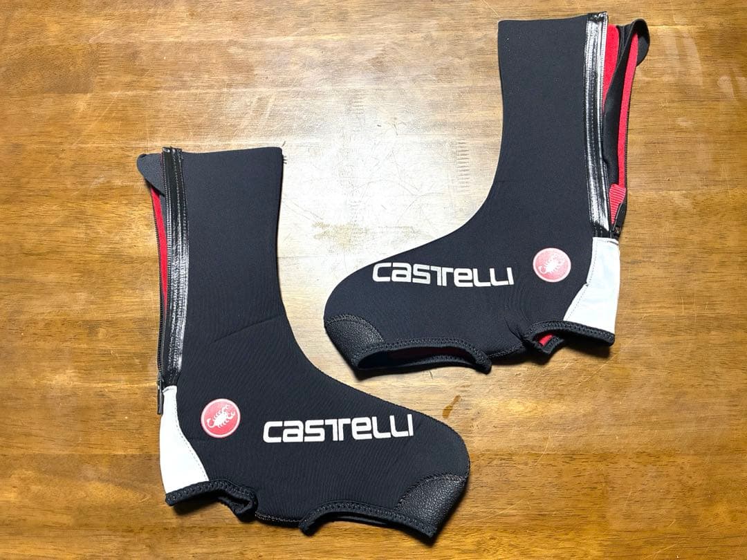 Castelli シューズカバー L/XLブラック 防水・防風