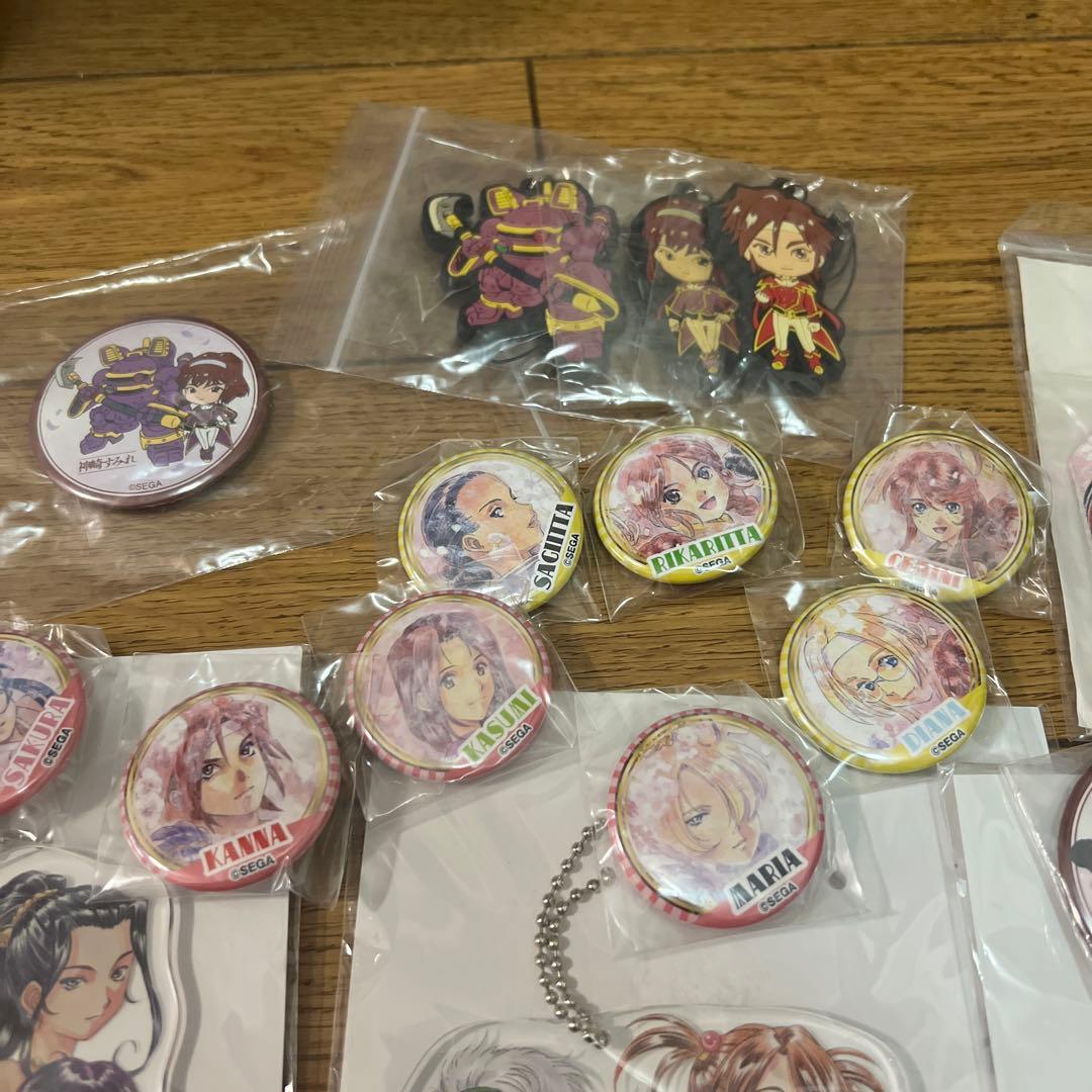 サクラ大戦　おまけ付けます！缶バッジやカードなど