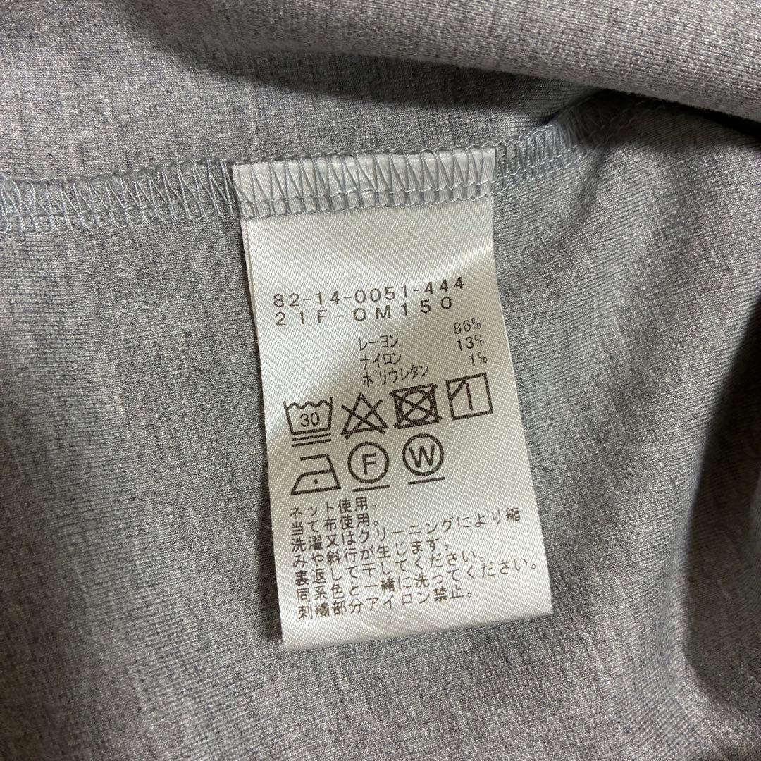 美品 BEAMS GOLF ビームス 長袖モックネック Lサイズ グレー