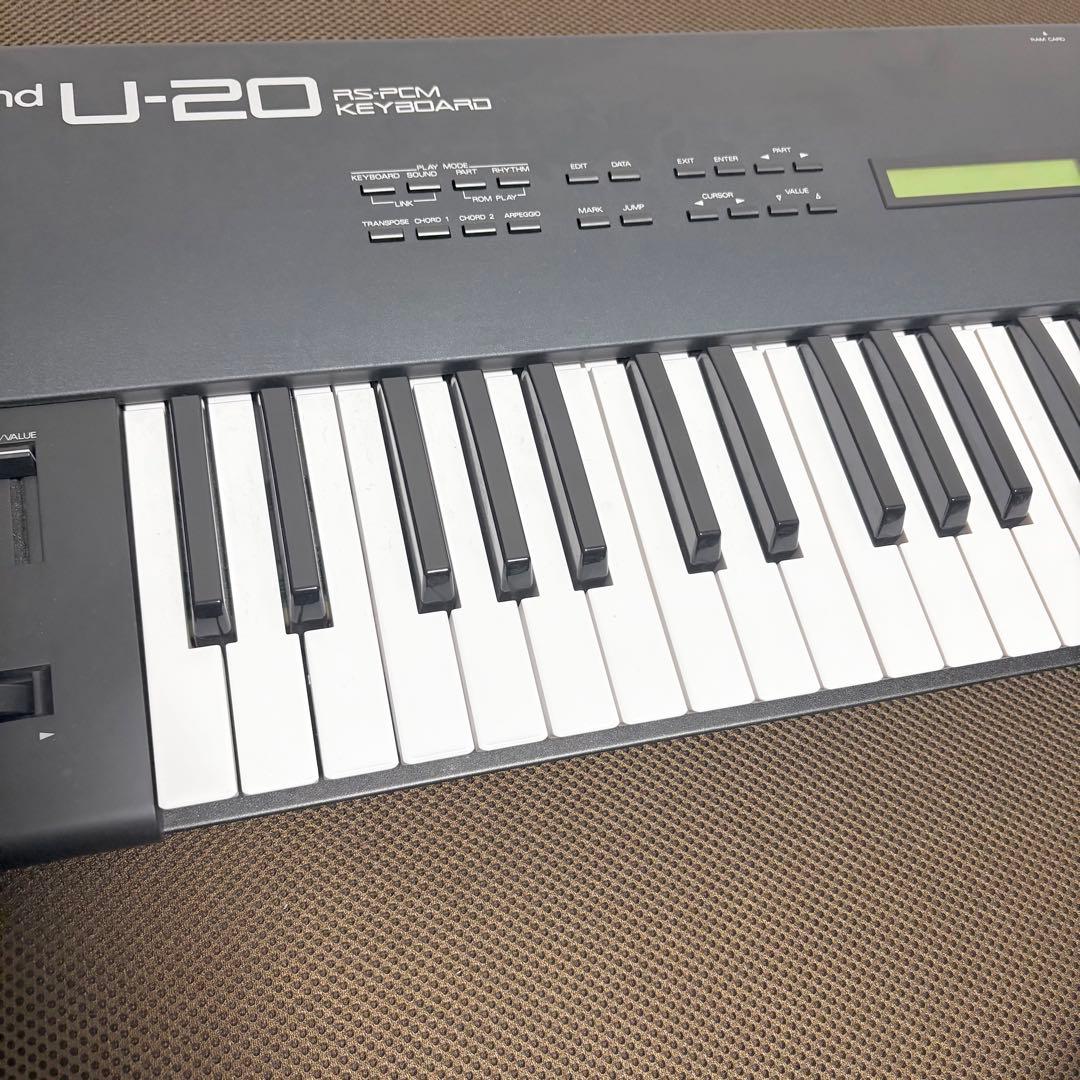 【美品】Roland U-20 シンセサイザー RS-PCM ローランド
