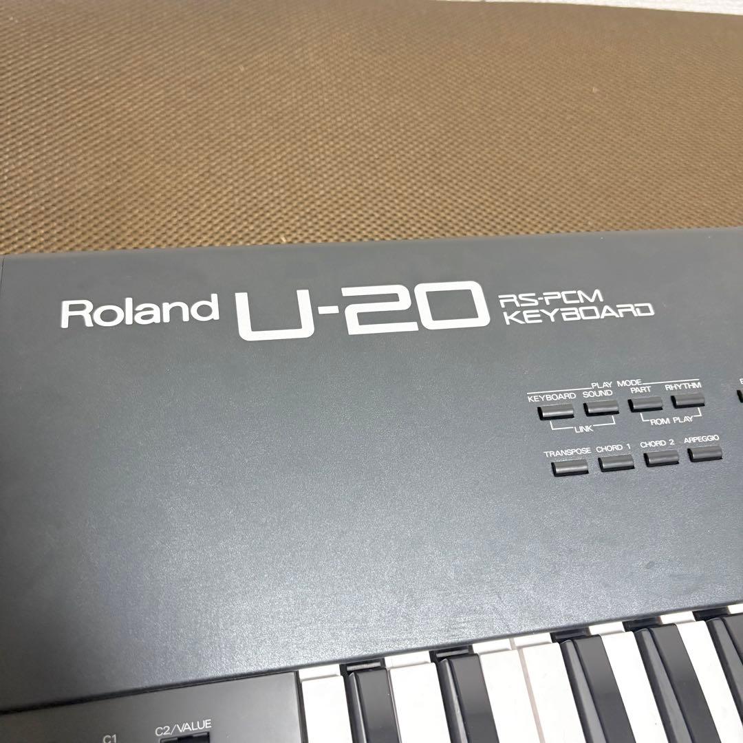 【美品】Roland U-20 シンセサイザー RS-PCM ローランド