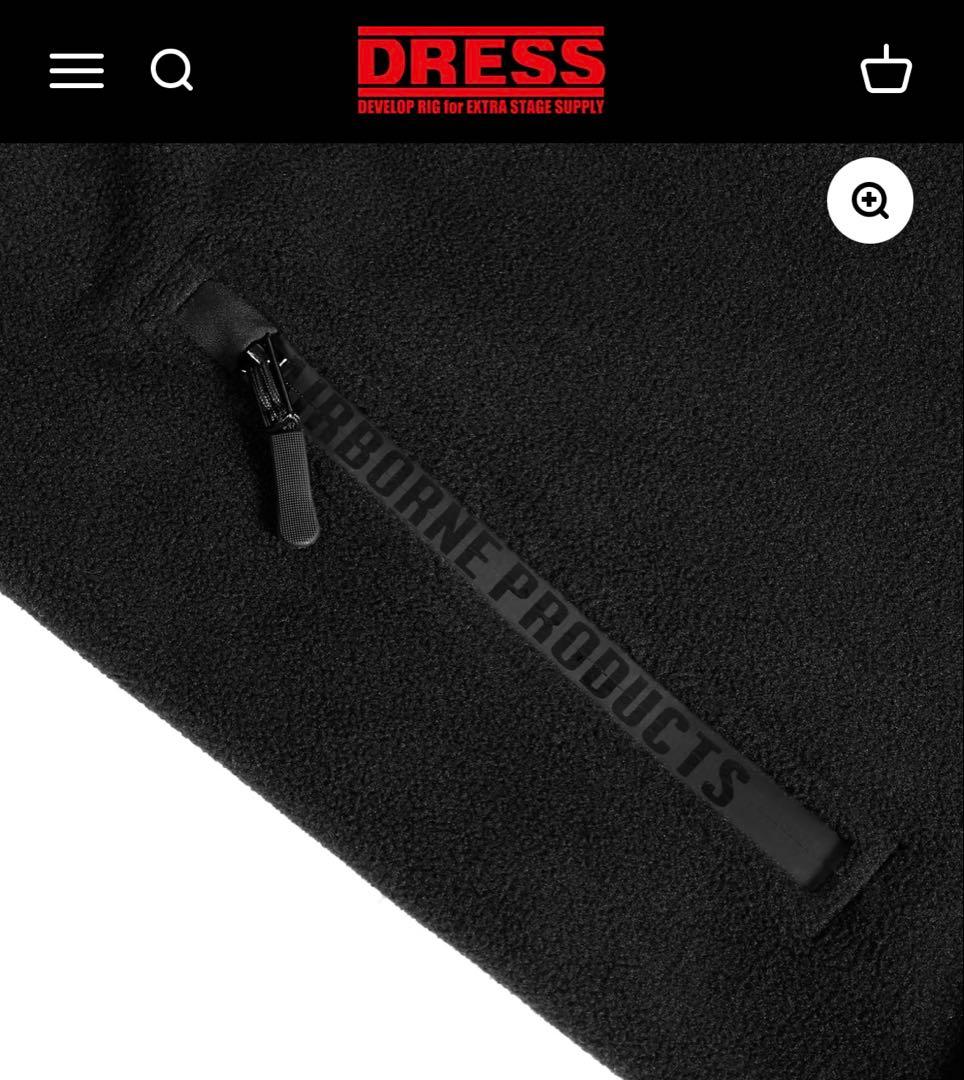 ウェア DRESS Tactical Fleece Jacket Airborne