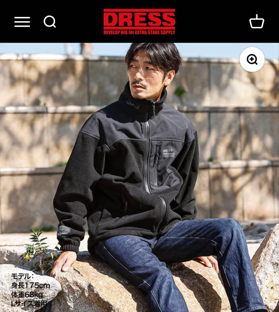 ウェア DRESS Tactical Fleece Jacket Airborne