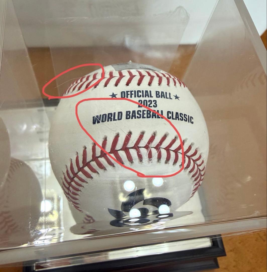 【識別シール有り】大谷翔平直筆サイン入り2023年WBC公式ボール
