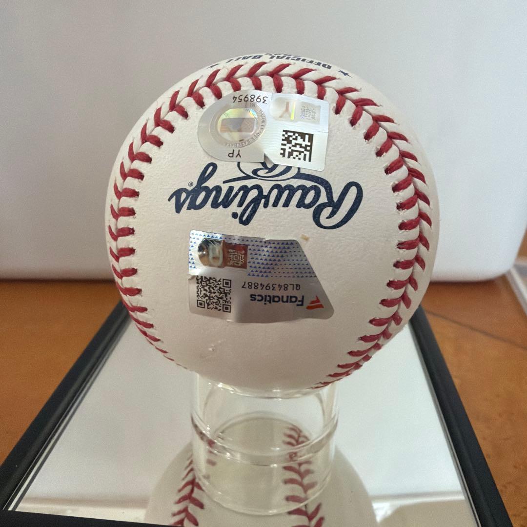 【識別シール有り】大谷翔平直筆サイン入り2023年WBC公式ボール