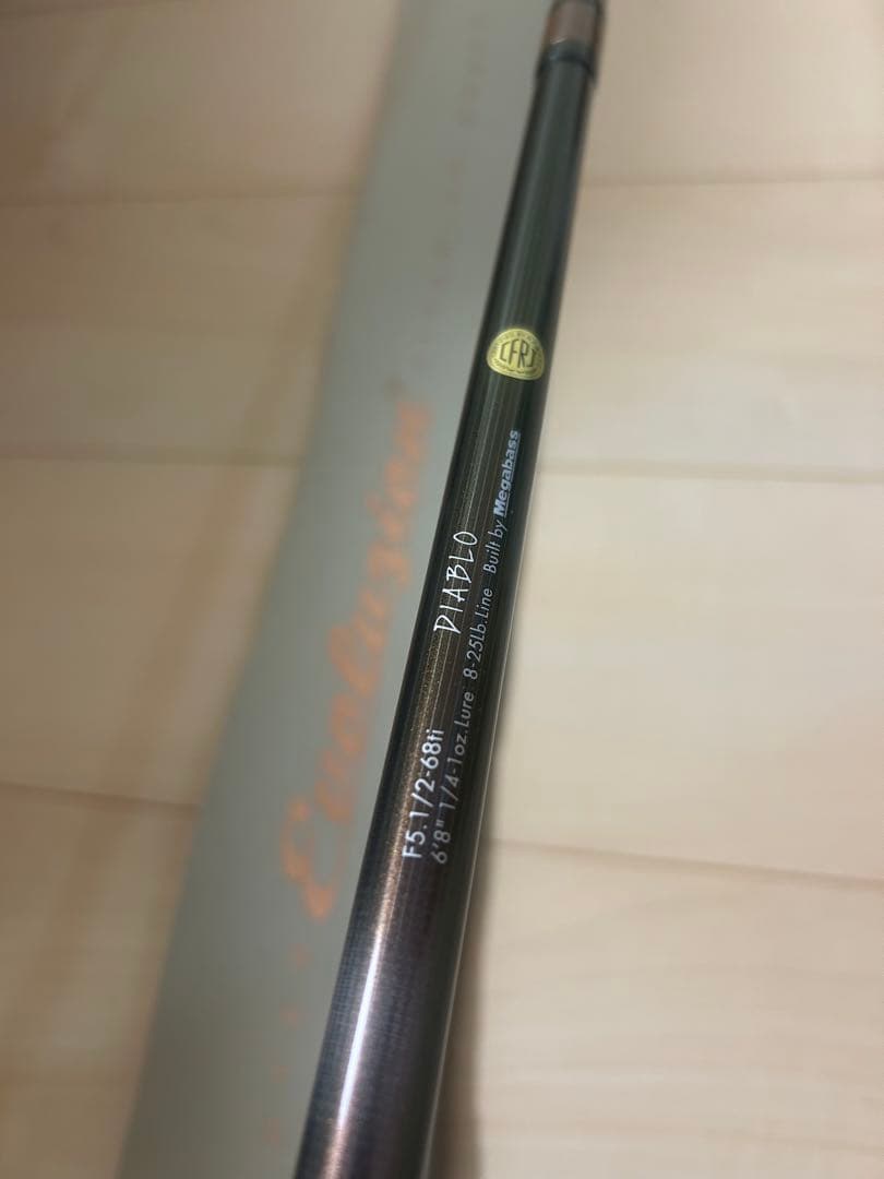 Megabass エヴォルジオン F5.1/2-68ti DIABLO 極美品