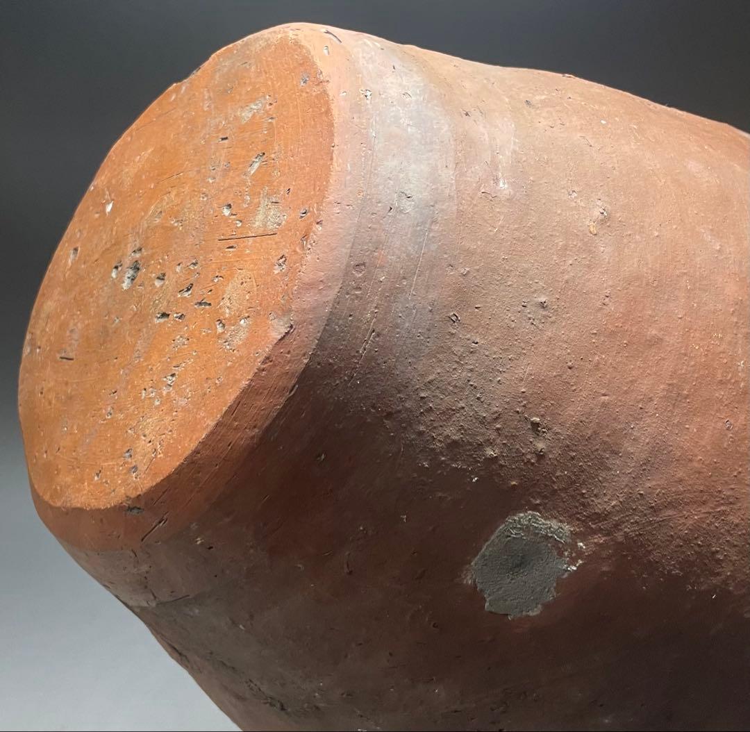 古南蛮　双耳南蛮壺　双耳壺　耳付壺　特大46.5cm f5032