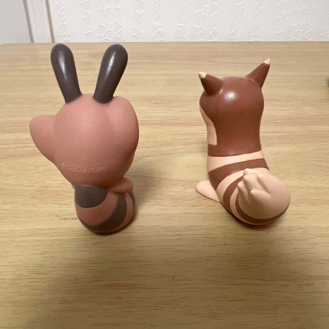 ポケモンセンター　指人形　オタチ　オオタチ　ポケモンキッズ