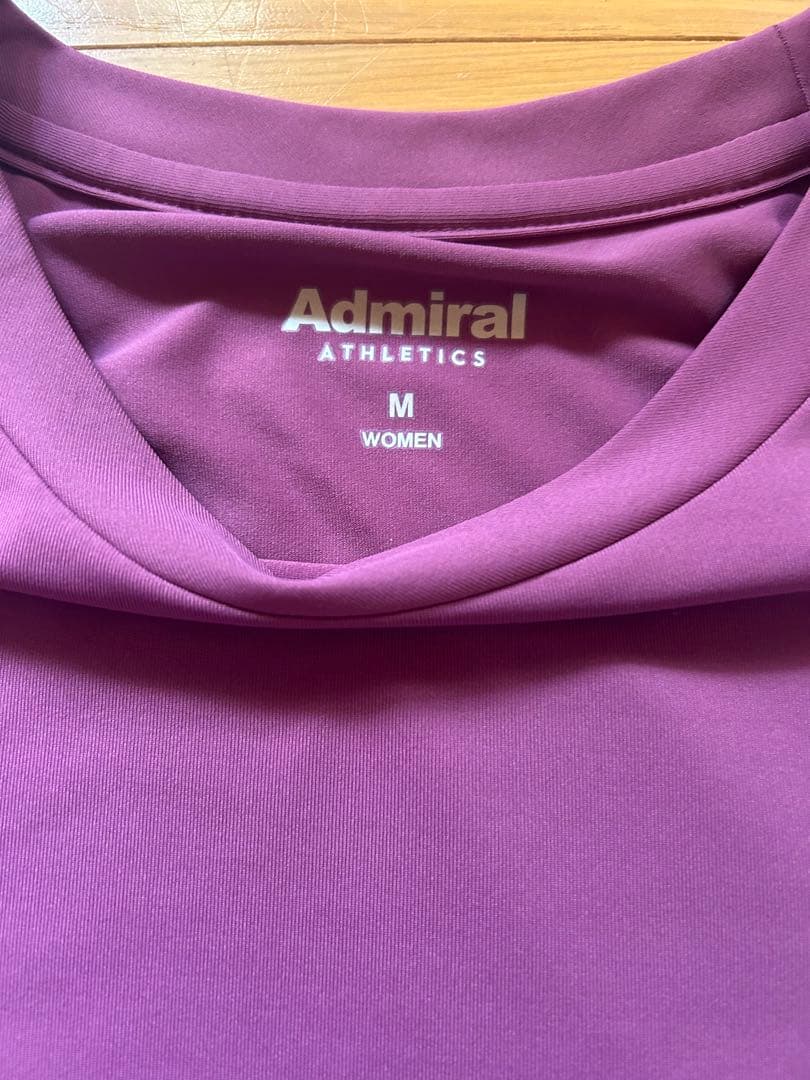 Admiral パープル Mサイズ レディース Tシャツ
