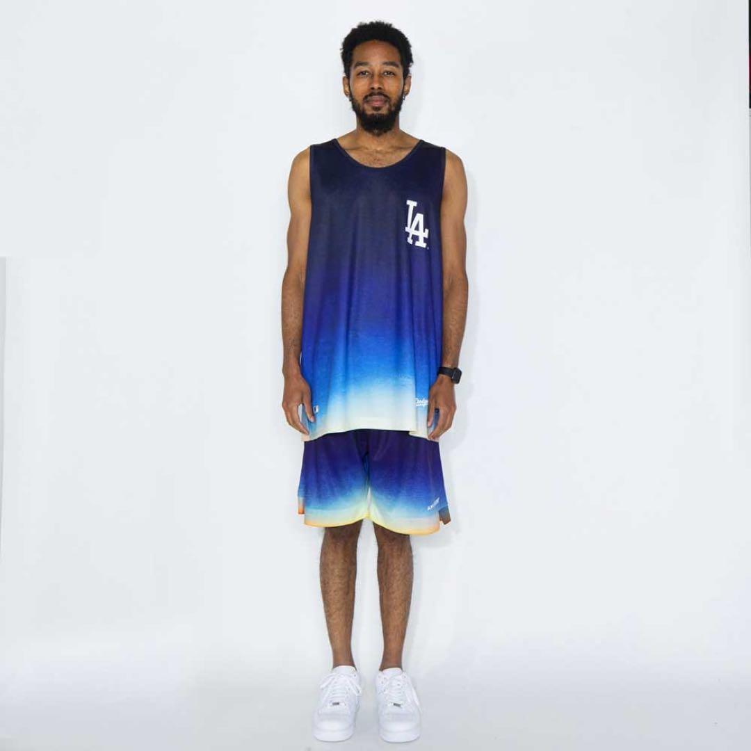 新品未使用品 APPLEBUM LAロゴ タンクトップ dodgers バスケ